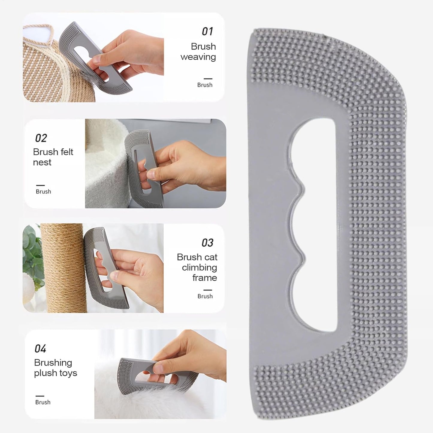Pet Hair Remover - Mini - Carpet, Sofa, Bedding - 1 pc V1189-HB001CYTR00017