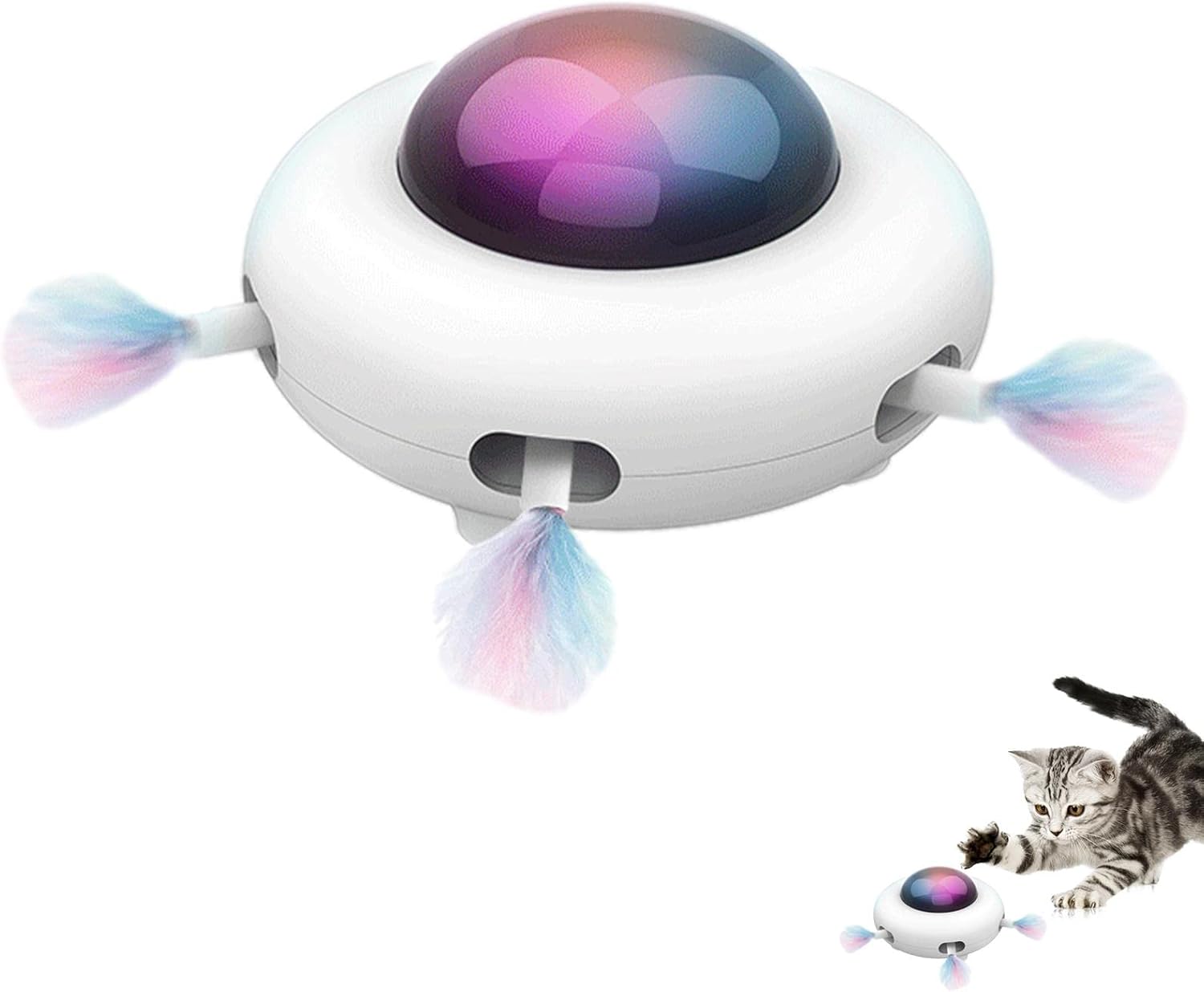 Cat toy - UFO - Smart cat toy - Small cat - 1 pc V1189-HB001CYTR00023