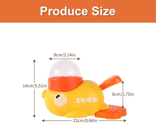 Pet Feeder - Toy - Automatic - Yellow Duck - 1st V1189-HB001CYTR00026