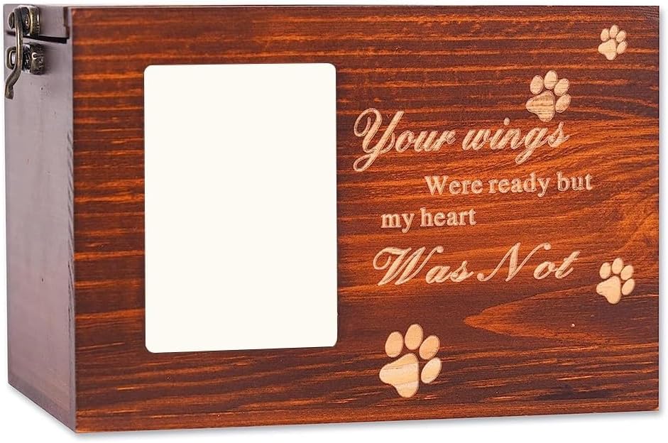 Pet Urn - Keepsake - Wooden Frame - 1pc V1189-HB001CYTR00029