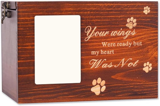 Pet Urn - Keepsake - Wooden Frame - 1pc V1189-HB001CYTR00029