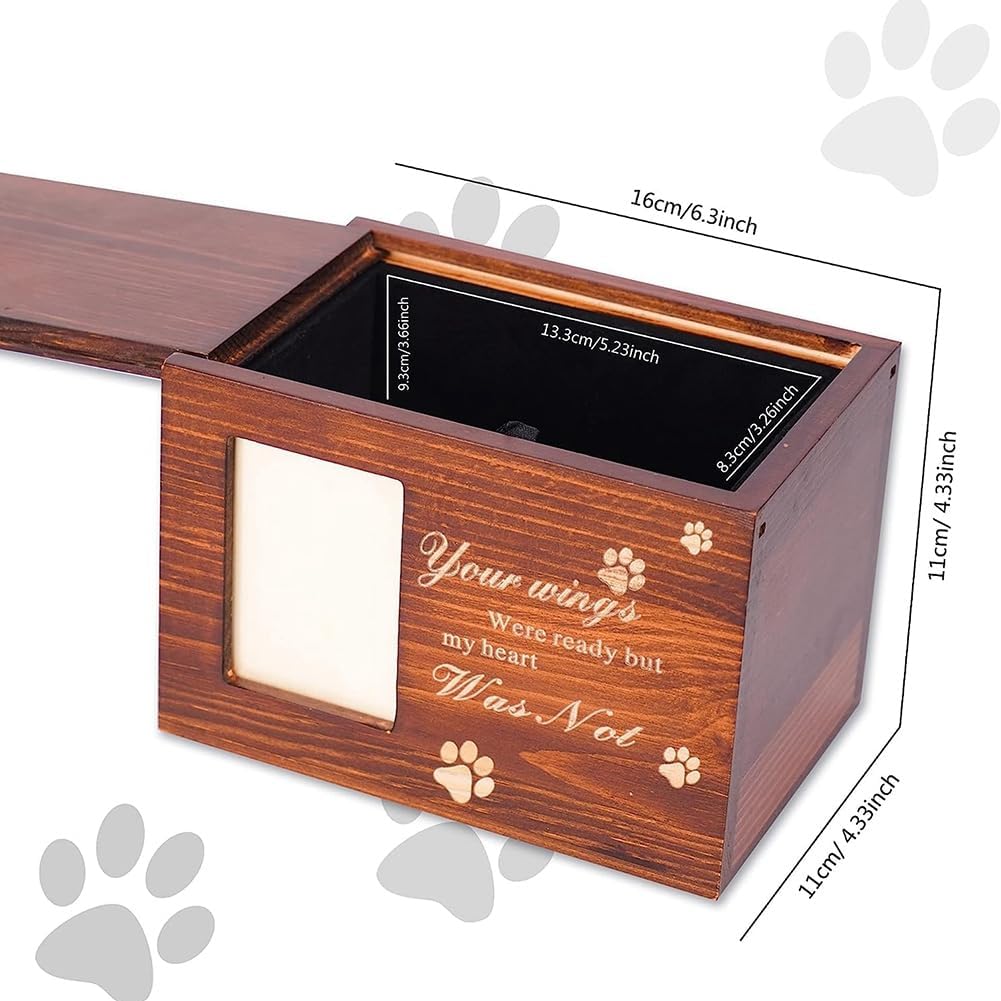 Pet Urn - Keepsake - Wooden Frame - 1pc V1189-HB001CYTR00029