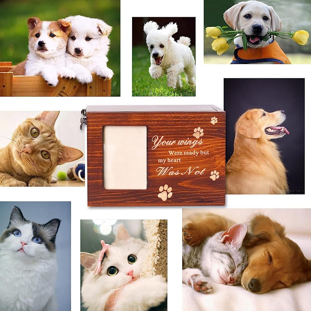 Pet Urn - Keepsake - Wooden Frame - 1pc V1189-HB001CYTR00029