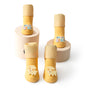 Dog Boots - Waterproof - Small and Medium Dogs - Yellow - Medium - 4 pcs V1189-HB001CYTR00031