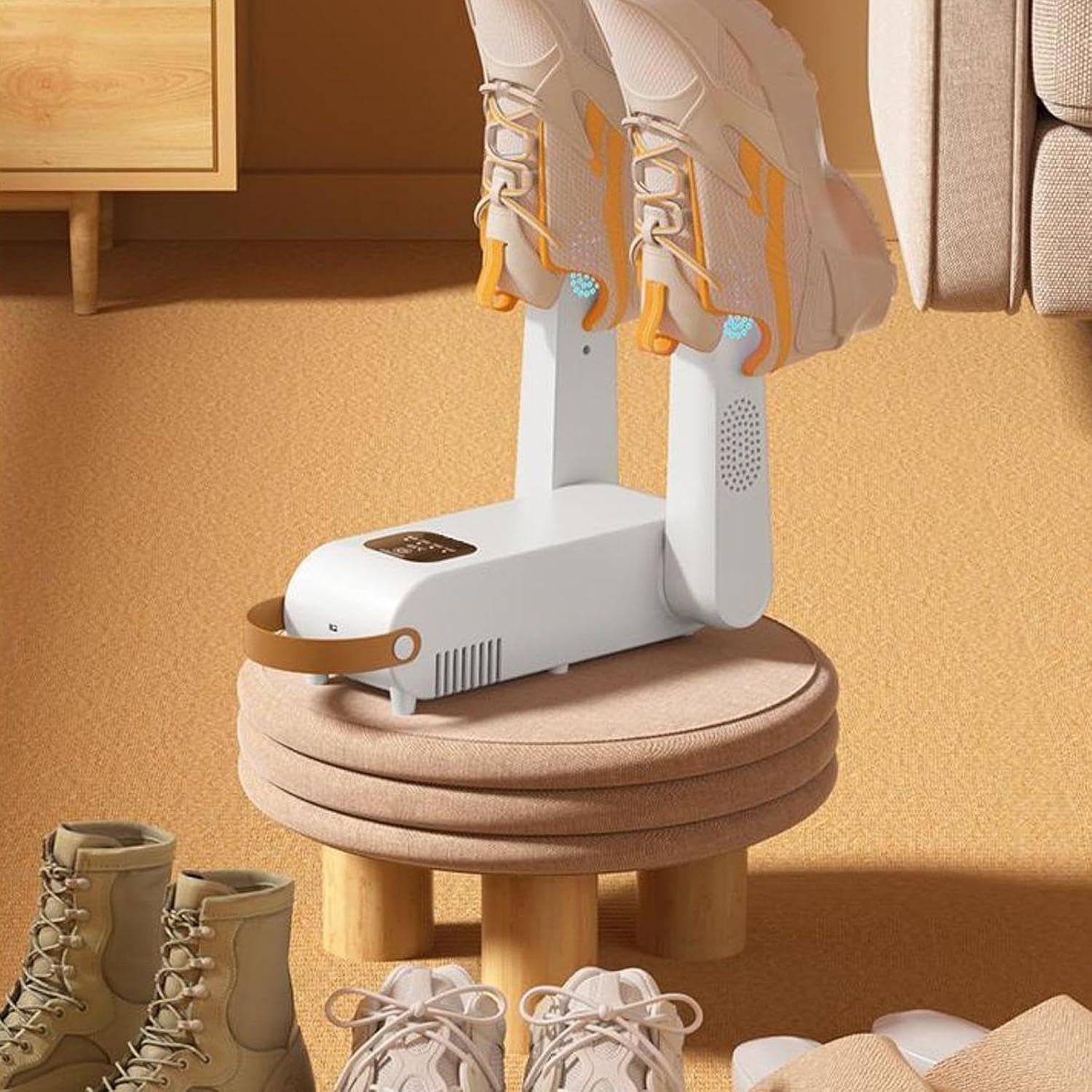 Shoe dryer - Multifunctional - Quick drying and odor removing - Suitable for ski boots, work boots and hats - V1189-HB001HWC000002