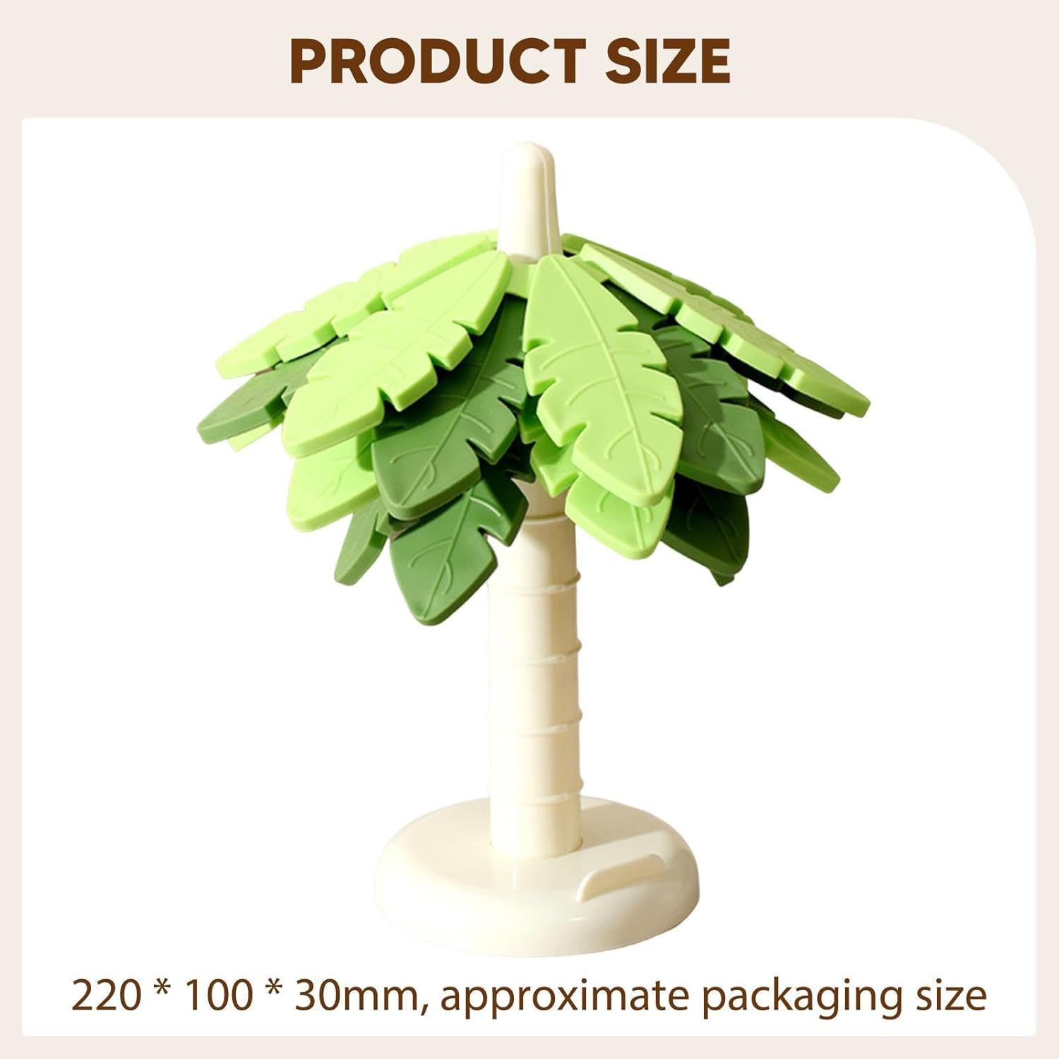 Silicone Coasters - Anti-Scald and Non-Slip - Set of 4 Tree-Shaped Holders with Phone Holder - Green V1189-HB001HWG000001