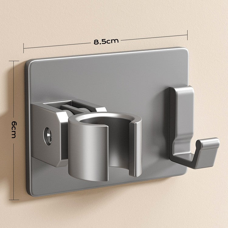 Shower Head Holder - Punch-Free - Shower Head Holder - Bathroom Accessories - Stable and sturdy - 1 pack V1189-HB001HWH000004