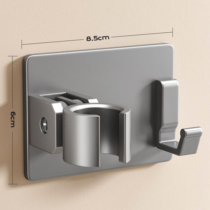 Shower Head Holder - Punch-Free - Shower Head Holder - Bathroom Accessories - Stable and sturdy - 1 pack V1189-HB001HWH000004