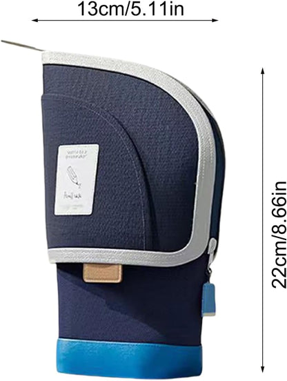 Telescopic Pen Holder - Large Capacity - Dark Blue - 1 Pack V1189-HB001HWI000002