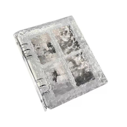 Photo Album - Contains 40 Transparent Pages - Ribbed Acrylic - 1 Pack V1189-HB001HWI000012