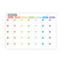 Magnetic whiteboard - Weekly planner - Monthly planner - 8 magnetic pens V1189-HB001HWI000016