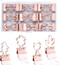 Ring binder - Suitable for office and school - Multifunctional - Rose gold - 24 pieces V1189-HB001HWI000022