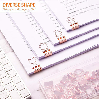 Ring binder - Suitable for office and school - Multifunctional - Rose gold - 24 pieces V1189-HB001HWI000022