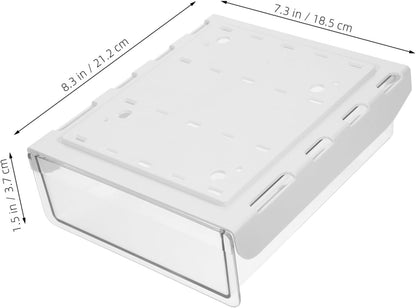 Under Desk Storage Box - Hidden Drawer - No Punching - Large Capacity - 1 Pack V1189-HB001HWI000028