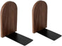 Bookends - Non-slip bookends - Heavy duty wooden bookends - Removable - 2-pack V1189-HB001HWI000034