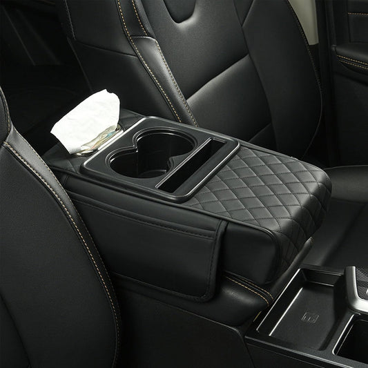Car Key Box - Car Armrest Mat - Car Accessory Storage Mat - Wear-resistant and Anti-Fouling - Armrest Box Mat V1189-HB001HWJ000003