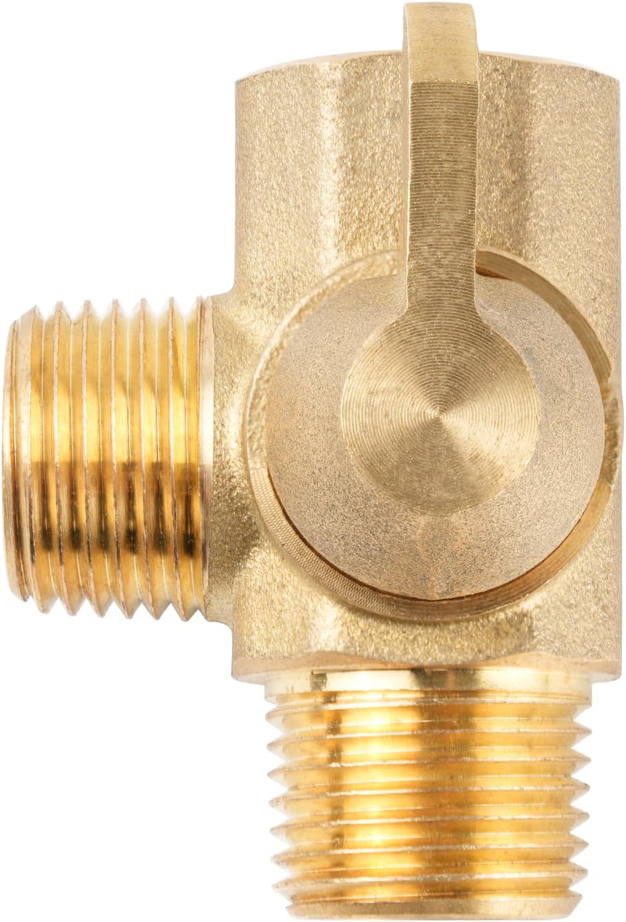 Brass 3-way bypass valve for boiler kits, 1/2" NPT connections V1189-HB001HWR000037