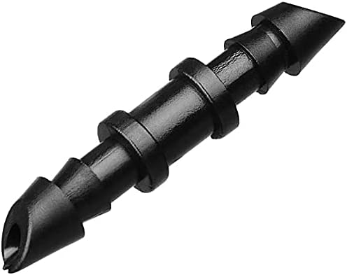 Drip Irrigation Couplings - Pack of 110 Couplings for 1/4" Hoses, Barb Connectors for Drip or Sprinkler V1189-HB001HWR000060
