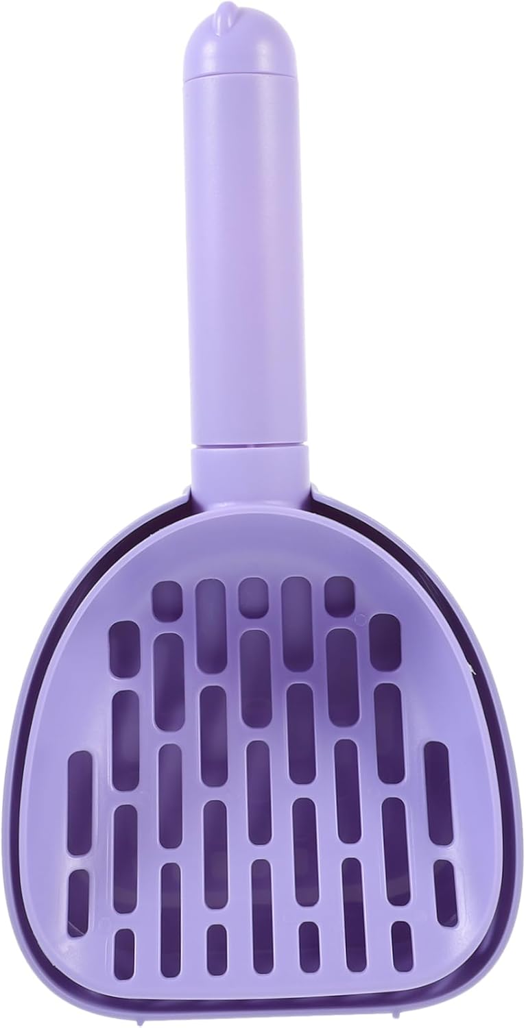 Cat Litter Scoop - Multifunctional - With Foot - Poop Picker - Purple - 1 Pack V1189-HB001HWR000104