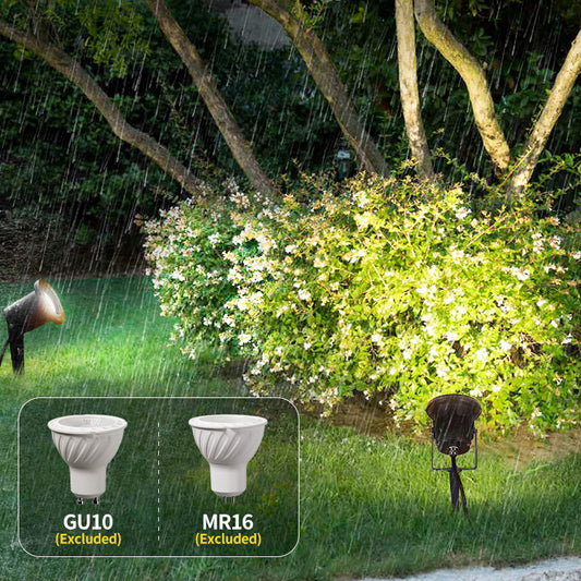 LED 5W Outdoor Spotlight Flag Lamp White Waterproof Landscape Spotlights Plug-in Christmas Spotlights for V1189-HB001HWU000070