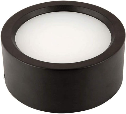 Recessed LED wall downlight with black aluminum lighting accessories and acrylic shade for ceiling lamps, V1189-HB001HWU000083