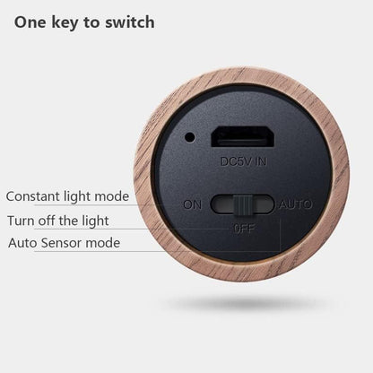 Night light with motion sensor, indoor lamp with LED, magnetic and portable lighting, no plug, USB charging V1189-HB001HWU000087