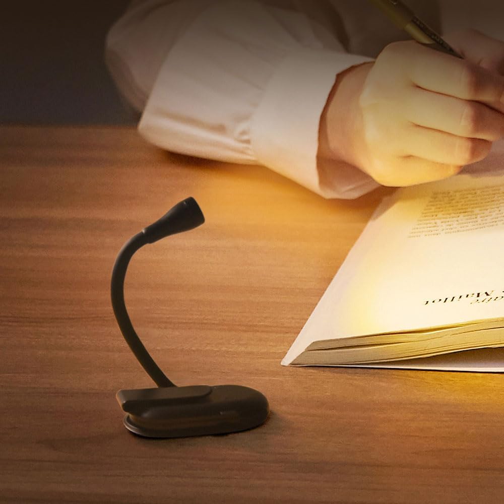 Book Lamp Night Light Indoor Lighting Black 1.8 * 3 * 0.7 inch V1189-HB001HWU000092
