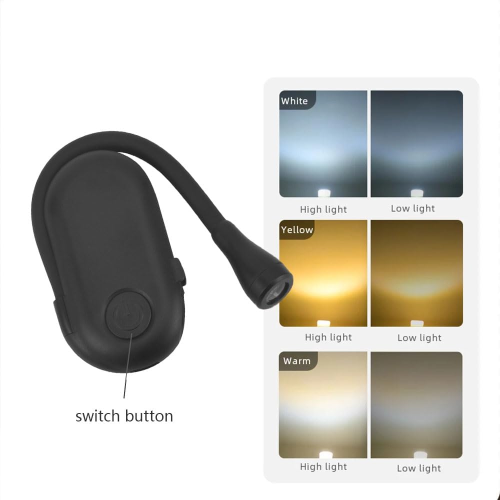 Book Lamp Night Light Indoor Lighting Black 1.8 * 3 * 0.7 inch V1189-HB001HWU000092