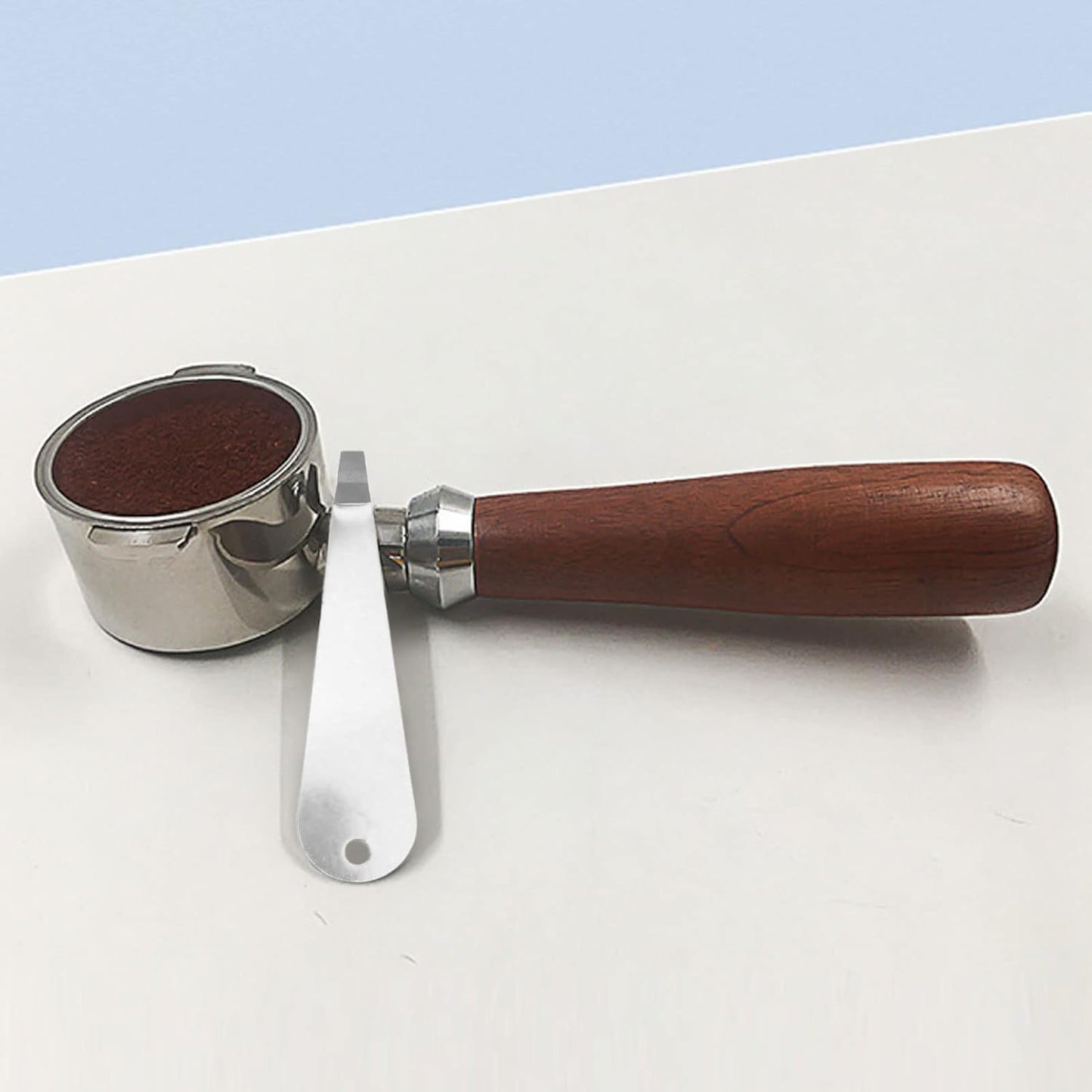 Coffee Portafilter Basket Remover Stainless Steel Powder Cup Disassembly Cleaning Pry Tool Coffee Machine V1189-HB001WSRF00001