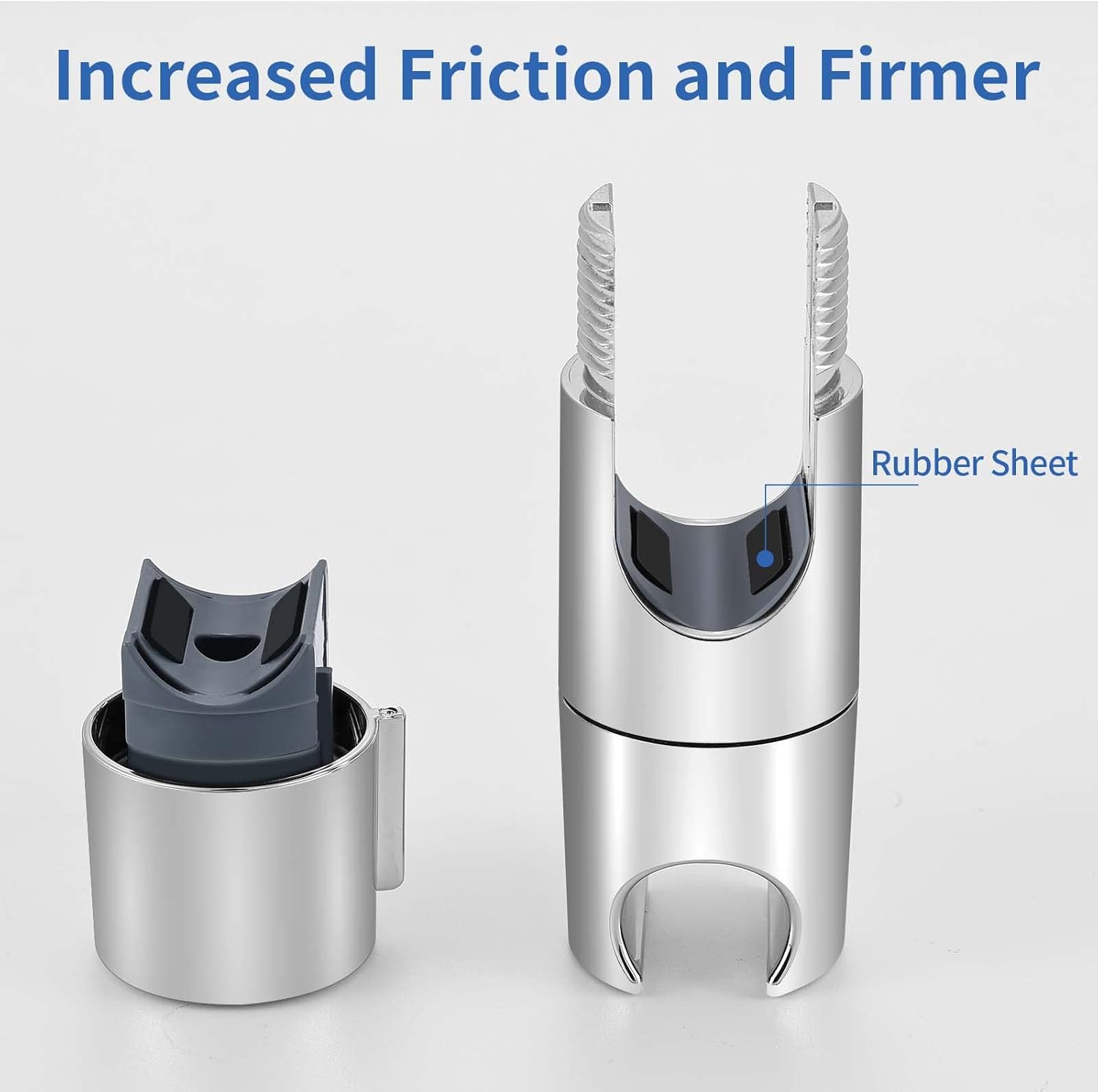 Shower Head Holder - Adjustable and Removable Bracket - For 19-25 mm Connection - Chrome Finish V1189-HB001WSRF00008