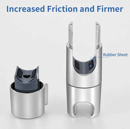 Shower Head Holder - Adjustable and Removable Bracket - For 19-25 mm Connection - Chrome Finish V1189-HB001WSRF00008