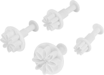 Cake Decorating Flower Pattern Fondant Cutter DIY Baking Tools for Kitchen Supplies V1189-HB001WSRG00003
