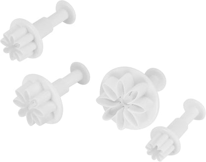 Cake Decorating Flower Pattern Fondant Cutter DIY Baking Tools for Kitchen Supplies V1189-HB001WSRG00003