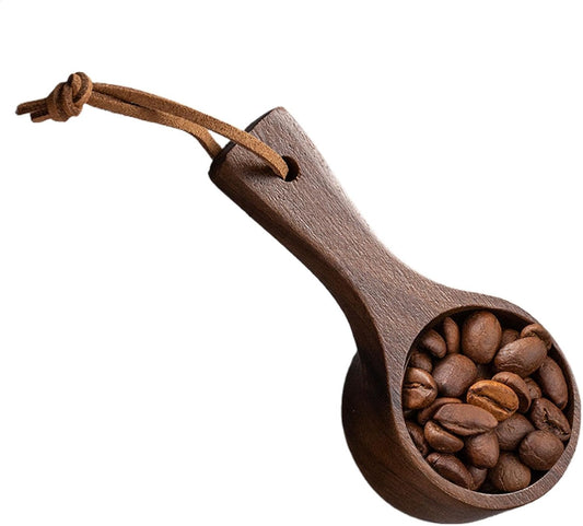 Wooden Coffee Measure Cup - Coffee Measuring Cup, Wooden Coffee Tools, Wooden Coffee Measure Cup | Natural V1189-HB001WSRG00011