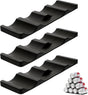 Forhandy 3 pcs bottle holders, refrigerator, non-slip, stackable, refrigerator, organizer, bottles, foldable V1189-HB001WSRG00016