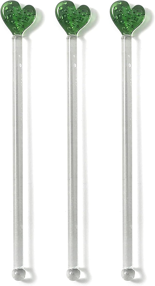 3 PCS Swizzle Sticks Eco-Friendly Cocktail Accessories Drink Stirrers Drink Stirrers Cocktail Mixing Spoons V1189-HB001WSRG00019