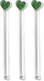 3 PCS Swizzle Sticks Eco-Friendly Cocktail Accessories Drink Stirrers Drink Stirrers Cocktail Mixing Spoons V1189-HB001WSRG00019