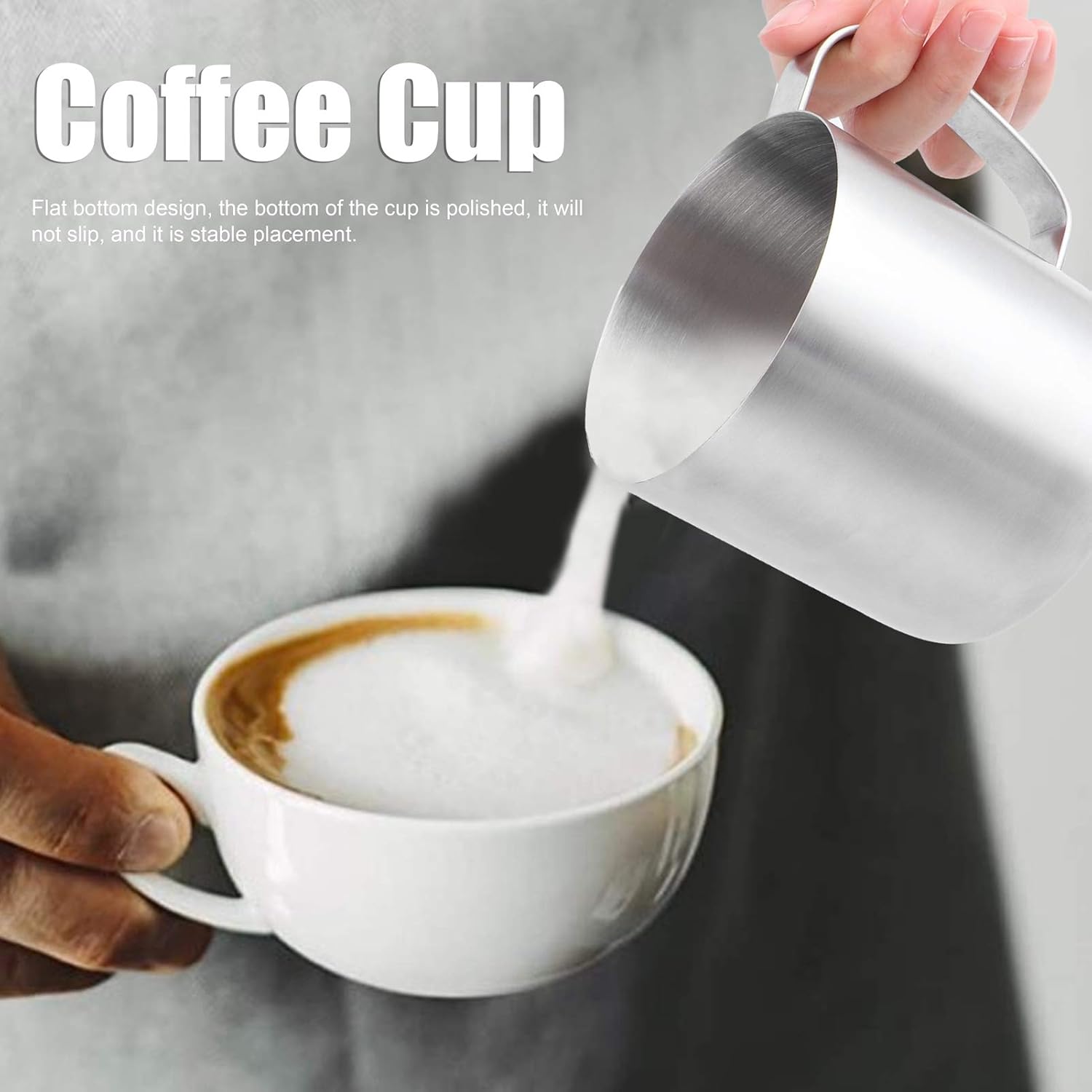 Sanding Beer Mug Stainless Steel Outdoor Water Cup Coffee Cup Home Kitchen Supplies V1189-HB001WSRG00024