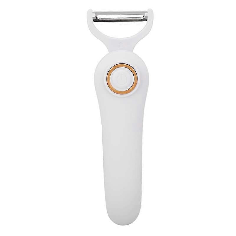 Electric Peeler, Portable USB Rechargeable Fruit and Vegetable Peeler with 3 Cutting Heads, Home Kitchen Tool V1189-HB001WSRG00031