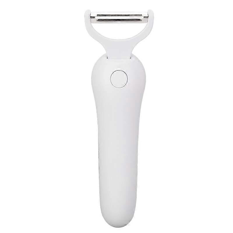 Electric Peeler, Portable USB Rechargeable Fruit and Vegetable Peeler with 3 Cutting Heads, Home Kitchen Tool V1189-HB001WSRG00031