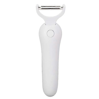 Electric Peeler, Portable USB Rechargeable Fruit and Vegetable Peeler with 3 Cutting Heads, Home Kitchen Tool V1189-HB001WSRG00031