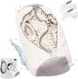 Shoe Wash Bag - Double Pocket with Concealed Zipper - For Machine Washing - 360 Degree Cleaning - White Color V1189-HB001WSRH00003