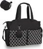 Baby Storage Bag - Multifunctional Diaper Bag with 13 Compartments - Including Special Pacifier Pocket - V1189-HB001WSRT00022