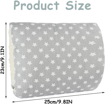 Nursing Pillow - For Breast and Bottle Feeding - Adjustable Height - Suitable for Crib and Bed - Washable V1189-HB001WSRT00024