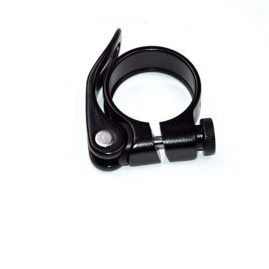 Mountain bike seatpost clamp - aluminum alloy - quick release seatpost clamp - 28.6 mm - black V1189-HB001ZSSA00081
