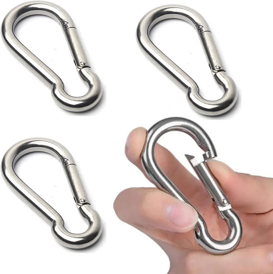 Buckle - M6 buckle - Suitable for hiking, camping, fishing, dog leashes, etc. - 60mm - Can bear 70kg - 10 V1189-HB001ZSSA00163