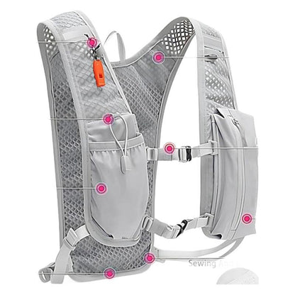 Backpack - Running Hydration Vest - Lightweight Insulated Backpack with 1.5L Hydration Blaster - Suitable for V1189-HB001ZSSA00220