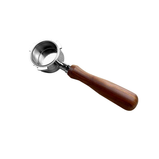 Espresso Machine Filter Holder - 51mm Three-Lever Filter Holder - Bottomless 304 Stainless Steel V1189-HB001ZSSG00002