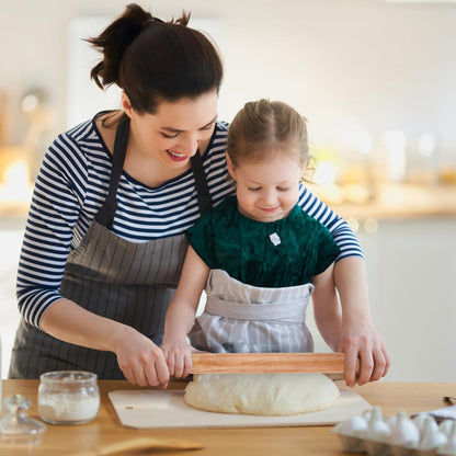 Rolling Pin - Beech Wood - Smooth Non-Stick Coating - Suitable for Baking Dough, Fudge, Pizza, Cookies, Bread V1189-HB001ZSSG00065