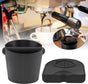 Silicone Coffee Grounds Container + Coffee Mat - Suitable for Office and Home - With Removable Tamper and V1189-HB001ZSSG00146